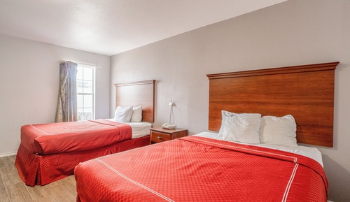 Habitación, 2 camas de matrimonio, no fumadores, microondas