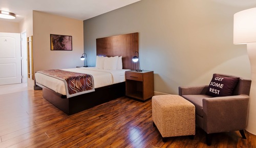 Habitación estándar, 1 cama de matrimonio grande, no fumadores, frigorífico y microondas