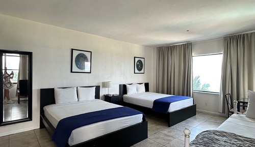 Estudio Deluxe, varias camas, no fumadores, vistas al mar