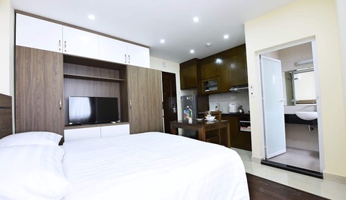 Estudio estándar, cocina