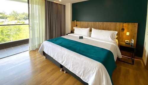 Suite, 1 cama de matrimonio grande con sofá cama, vistas al lago