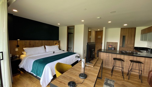 Suite junior, 1 cama de matrimonio grande con sofá cama
