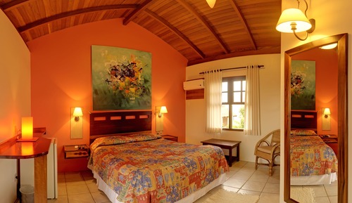Habitación doble superior, 1 cama de matrimonio, no fumadores, vistas al jardín