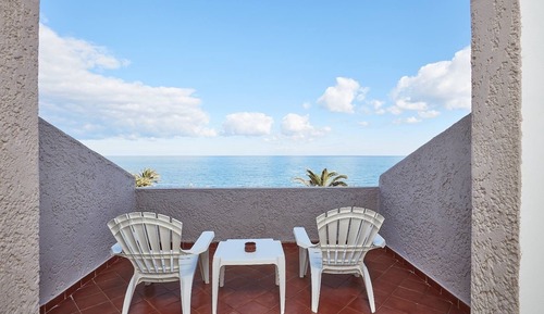 Habitación básica doble, vistas al mar