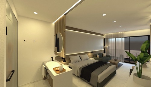 Habitación Deluxe con 1 cama doble o 2 individuales