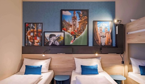 Habitación Deluxe, varias camas