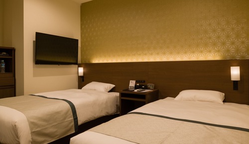 Habitación Deluxe con 2 camas individuales (C/OUT 10AM, breakfast charge for kids)