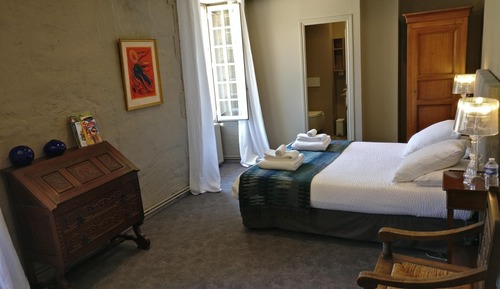 Habitación Deluxe doble, 1 cama de matrimonio, baño privado, vistas al patio