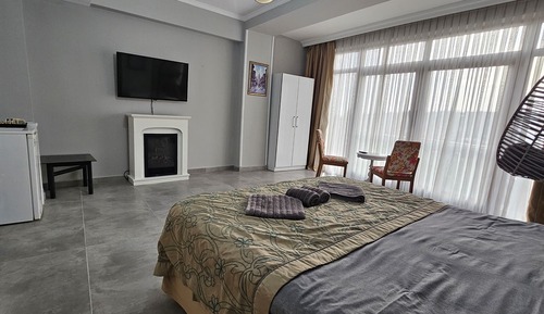 Habitación familiar, vistas al mar