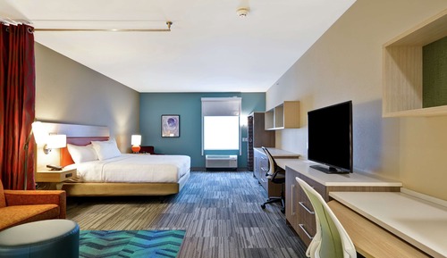 Estudio Premium, 1 cama de matrimonio grande, balcón (Roll-In Shower, Mobility & Hearing)