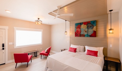 Suite de lujo, 1 cama de matrimonio grande, no fumadores, vistas a la montaña