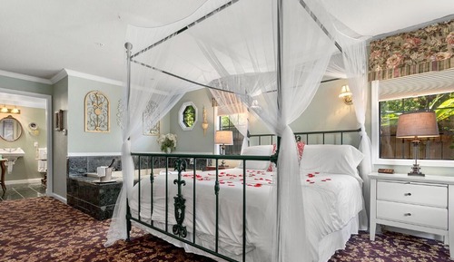 Habitación, accesible en silla de ruedas, vistas al jardín