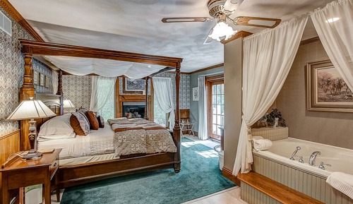 Suite romántica, 1 cama de matrimonio grande con sofá cama, no fumadores