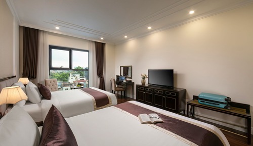 Habitación Deluxe, 2 camas individuales, vistas a la ciudad