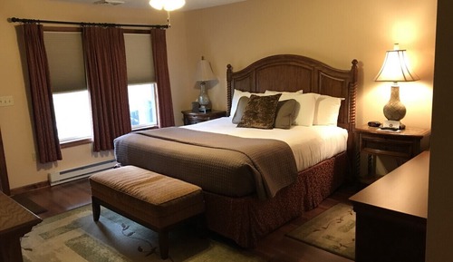 Apartamento romántico, 1 cama de matrimonio grande con sofá cama, no fumadores, chimenea