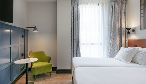Habitación doble, vistas al río
