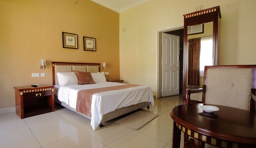 Habitación ejecutiva doble, 1 cama doble, vistas al jardín