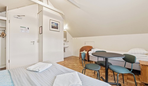 Triple Room with Shared Bathroom and Hot Tub Access
