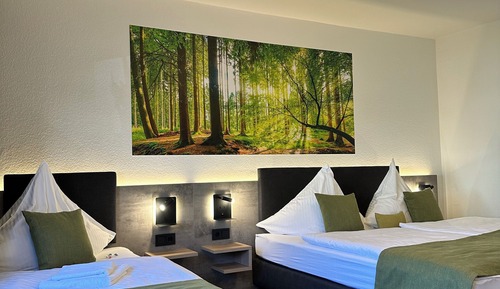 Habitación con 2 camas individuales