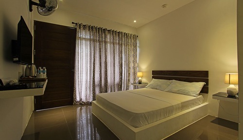 Habitación estándar, 1 cama doble, vistas al jardín