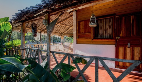 Habitación superior, vistas al jardín