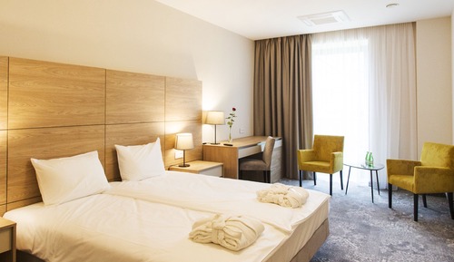 Habitación estándar con 1 cama doble o 2 individuales
