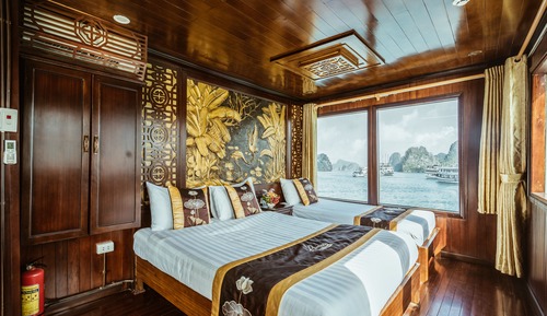 Habitación triple Deluxe, vistas al mar