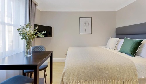 Estudio estándar, 1 cama doble, no fumadores