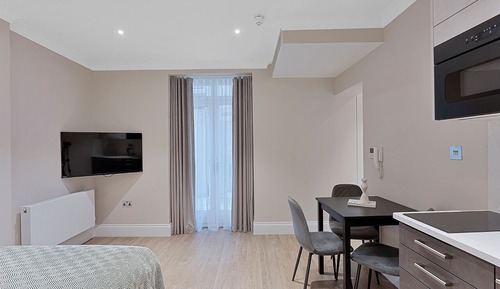 Apartamento, 1 cama doble con sofá cama (Lower Ground)