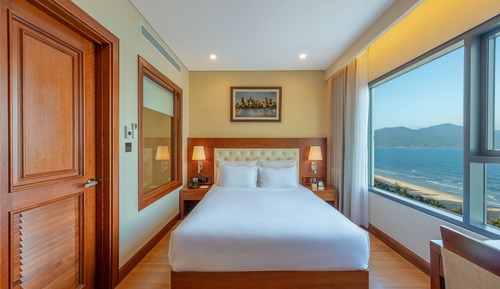 Habitación familiar, vistas al mar
