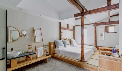 Habitación triple de diseño