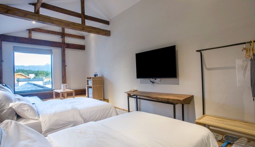 Habitación triple de diseño