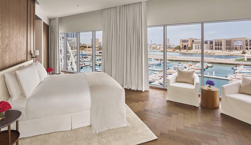 Suite Premier, 1 cama de matrimonio grande, vistas al puerto deportivo
