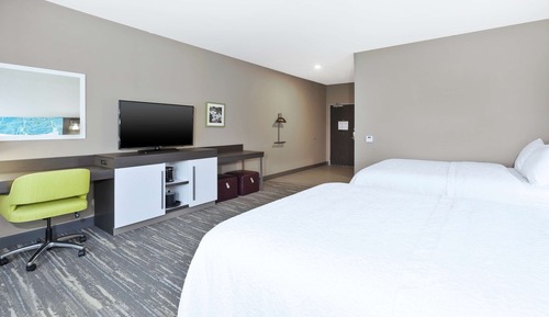 Habitación, 2 camas de matrimonio, accesible para personas con discapacidad