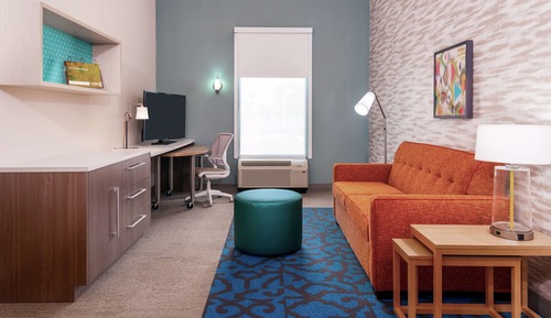 Suite, 2 camas de matrimonio (Roll-In Shower, Mobility & Hearing)