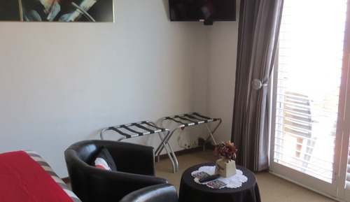 Habitación doble, 1 cama de matrimonio, patio (African)