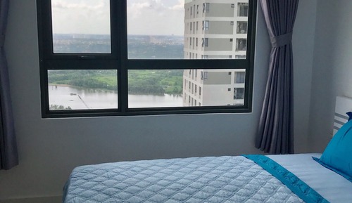 Apartamento panorámico, 2 habitaciones, vistas al río