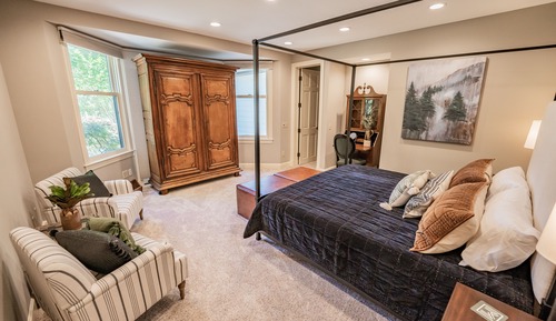 Habitación de lujo, 1 cama de matrimonio grande, no fumadores, bañera
