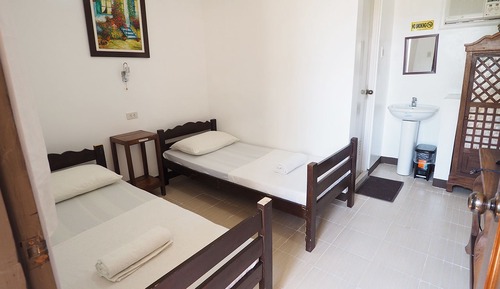 Habitación económica doble, 2 camas individuales