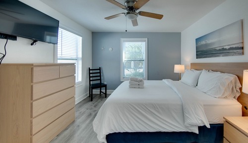 Apartamento Deluxe, 1 cama de matrimonio con sofá cama, vistas al patio