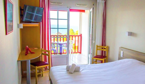 Habitación doble, vistas al mar