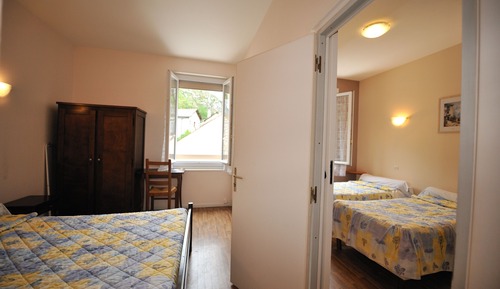 Habitación cuádruple, varias camas