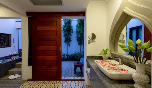 Suite romántica, 1 habitación, vistas a la piscina