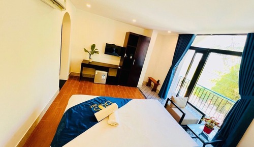 Habitación básica doble, vistas al jardín