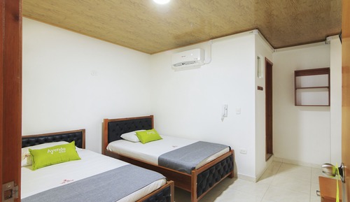 Habitación con 2 camas individuales