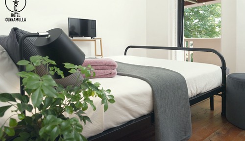 Habitación doble, baño privado