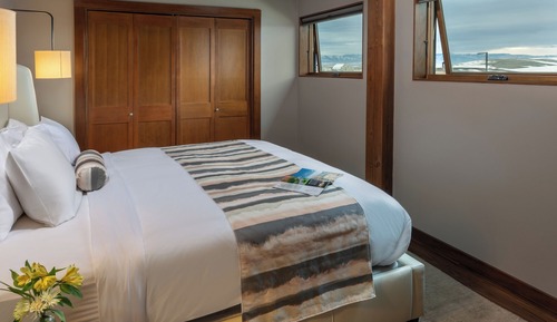 Apartamento presidencial, 1 cama de matrimonio grande con sofá cama, balcón, vistas al lago