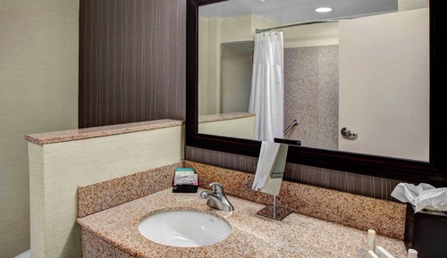 Habitación, 1 cama de matrimonio grande con sofá cama (Mobility/Hearing Accessible, Tub)