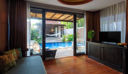 Villa, 2 habitaciones, vistas a la piscina