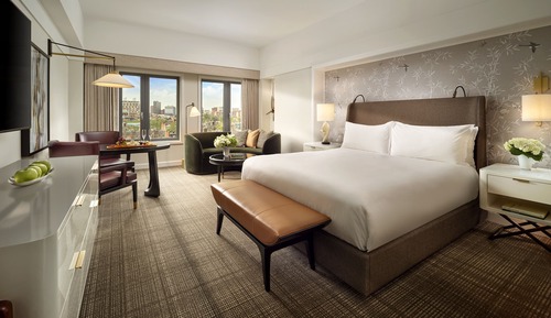 Habitación Premier, 1 cama de matrimonio grande, vistas a la ciudad